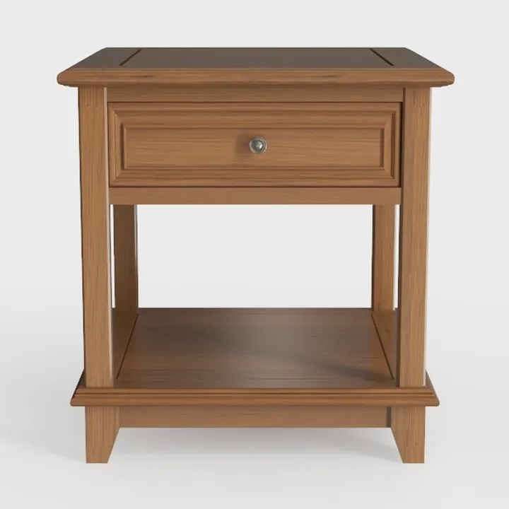 Side Table Nightstand Simple Bedside Table for