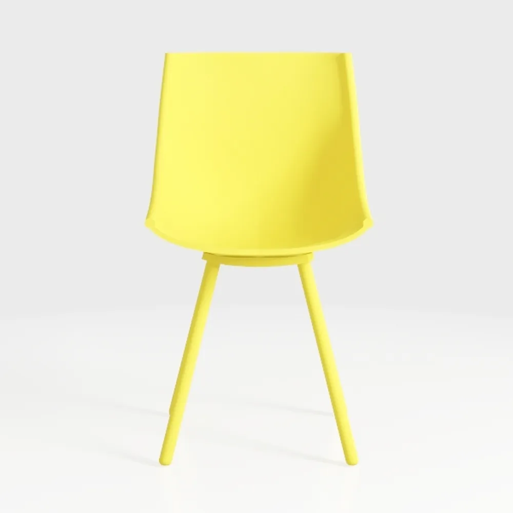 LSSBOUGHT Mid Century Modern Dining Chairs,Shell