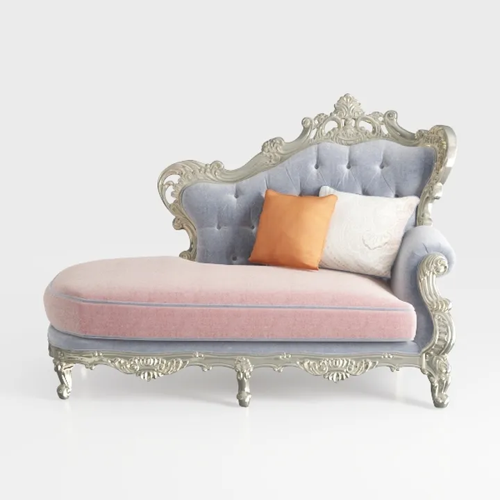 Glory Furniture Hollywood Velvet Sofa in Pink