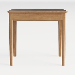 Hymus 100% Solid Oak Wood Desk - Small Writing Des