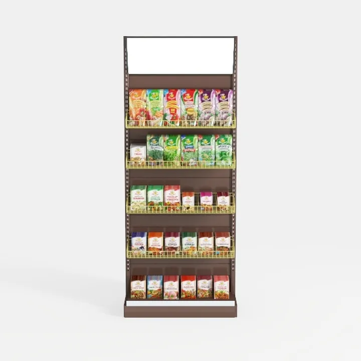 snack shelf-Supermarket