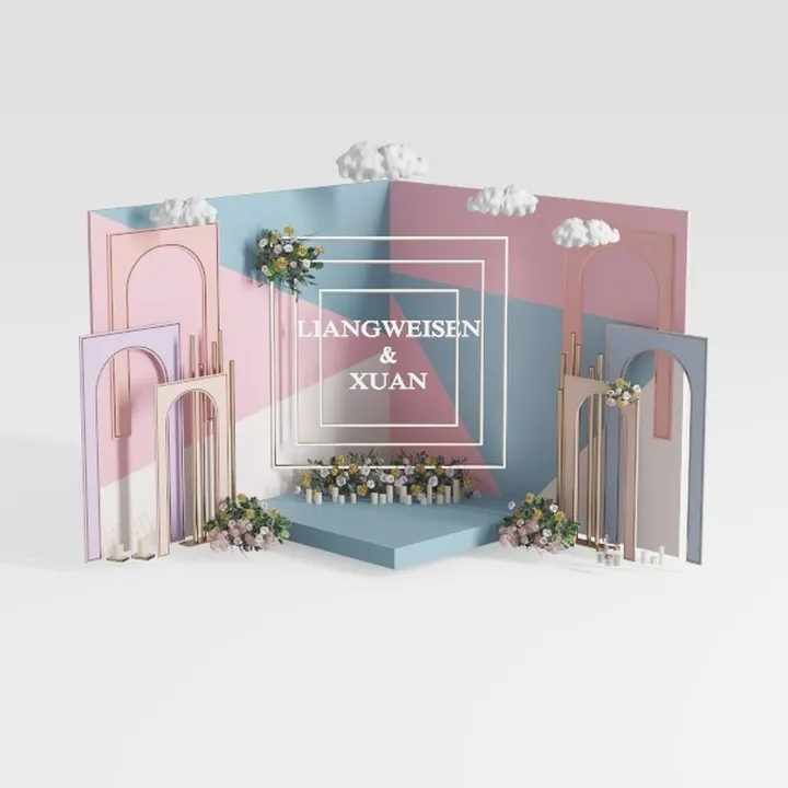 wedding backdrop-Dream Wedding