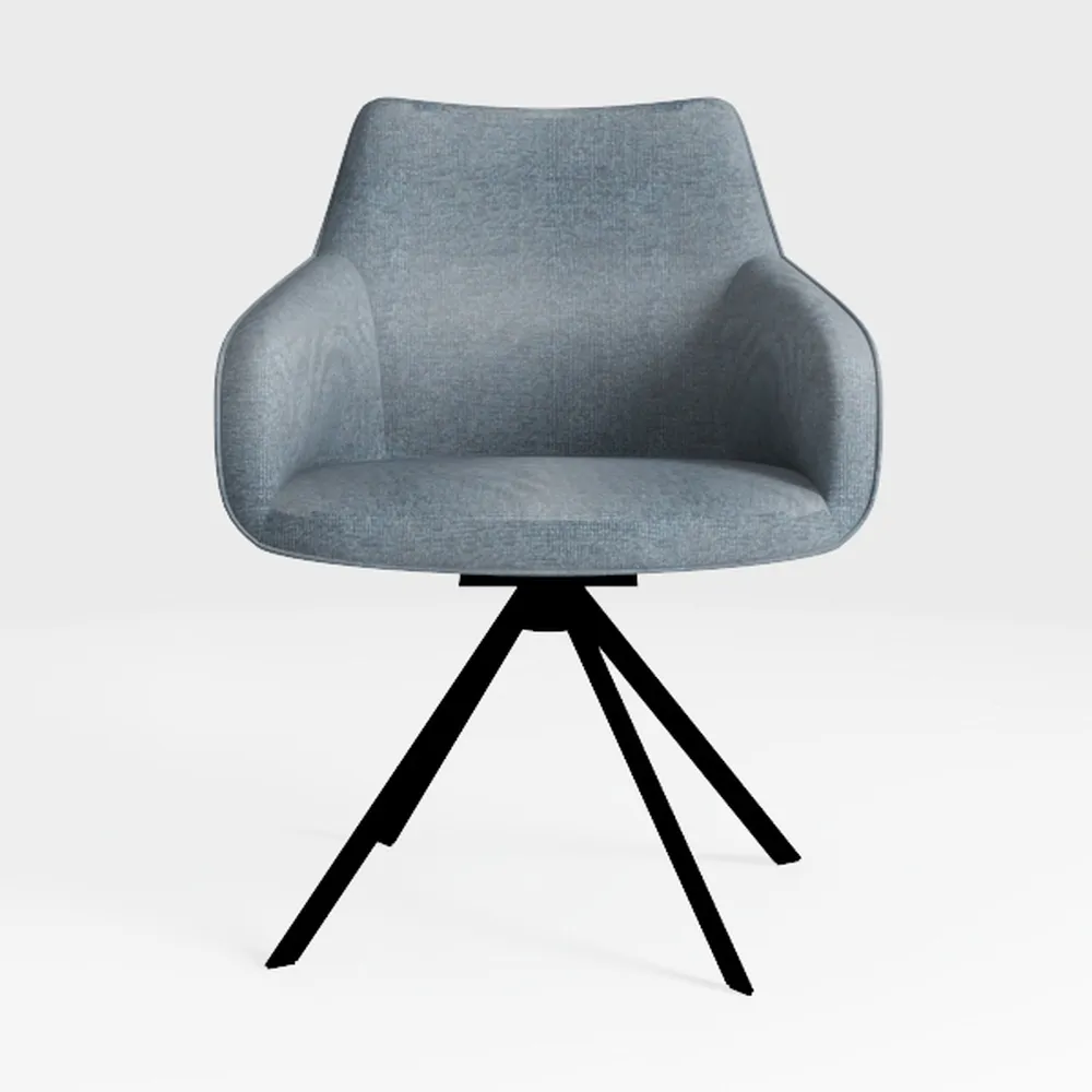 Home Office Chair, Modern Teddy Fabric Material