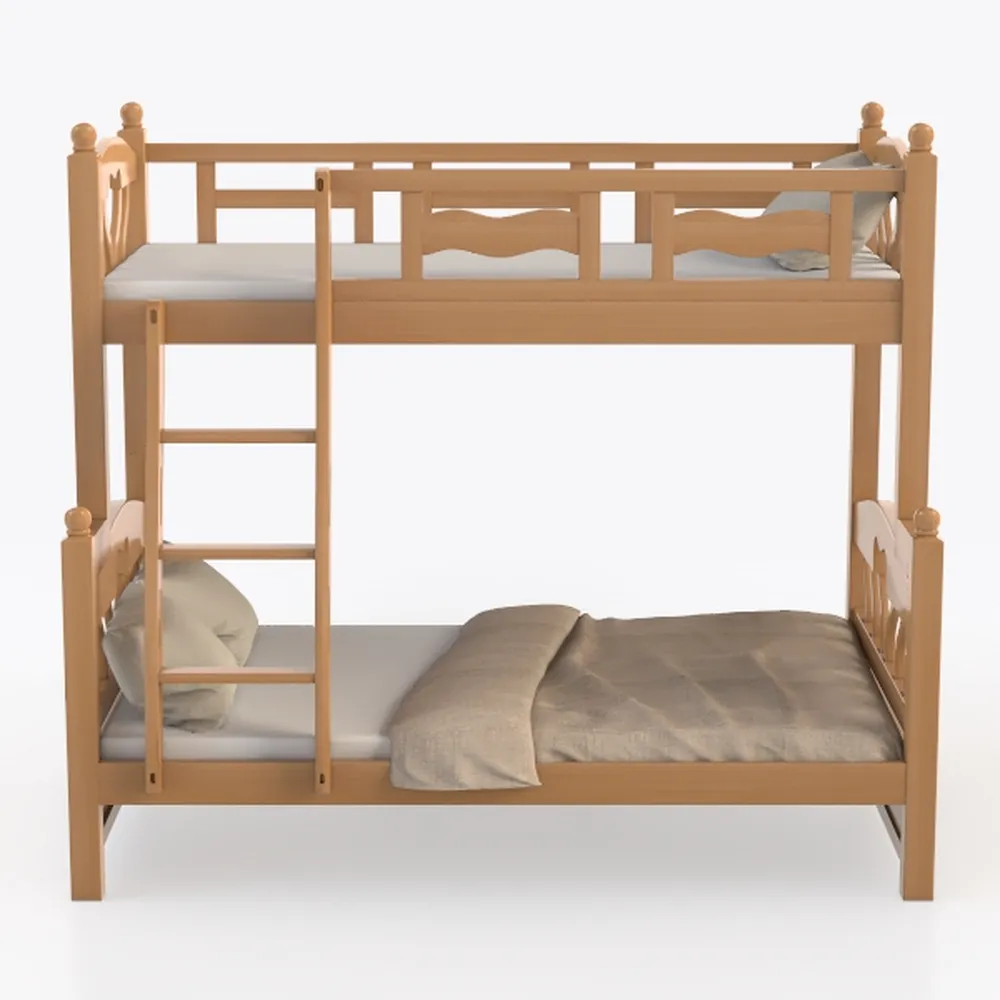 Pemberly Row Transitional Twin-Over-Twin Solid Woo