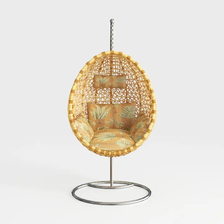 KOUBOO Peacock Grand Peacock Chair, Rattan Chair, 
