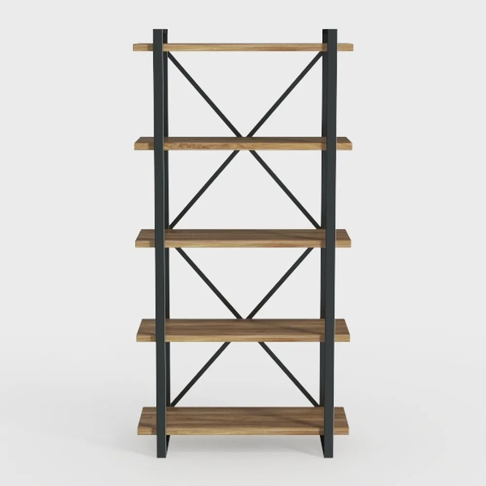 LITTLE TREE 63" Bookshelf, 5-Tier Storage Shelf