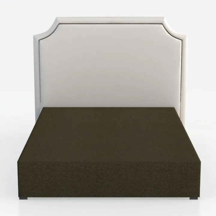 Moe's Home Collection Joan Fabric King Storage in 