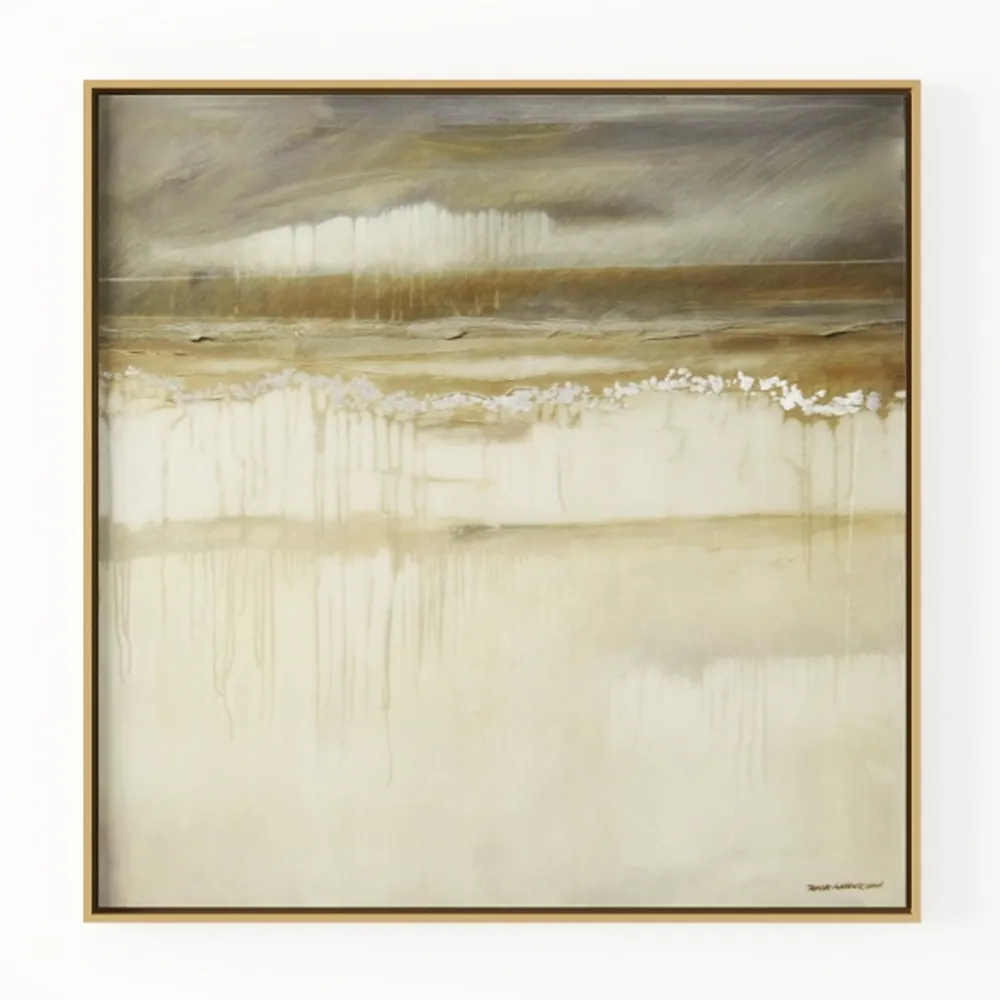 SHENIFY Landscape Framed Canvas Wall Art Vintage