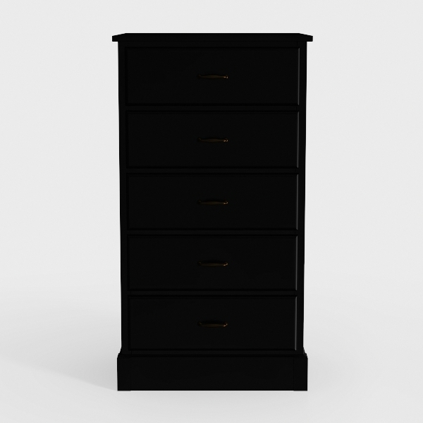 DWVO Storage Tower with 4 Drawers - Fabric Dresser