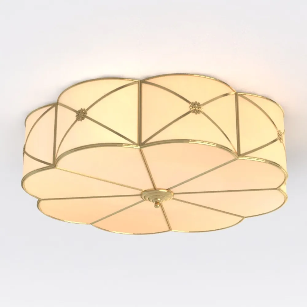 23inch Tiffany Pendant Light Fixture 6-Light Semi