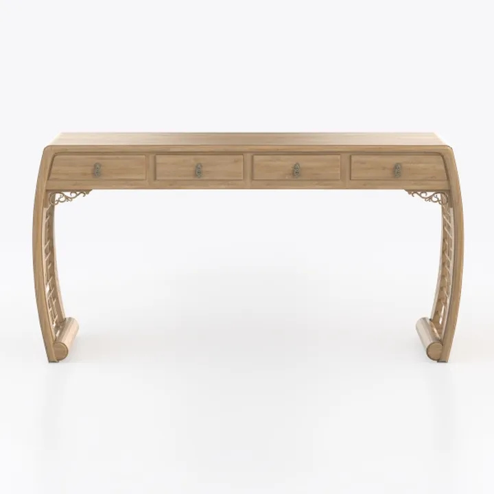 Tov Furniture Amara Natural Rattan Desk