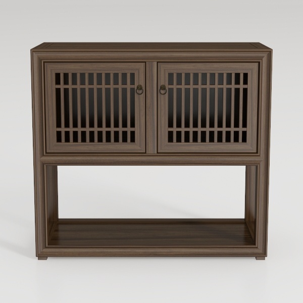 Grey Farmhouse Console Table for Entryway, Sofa