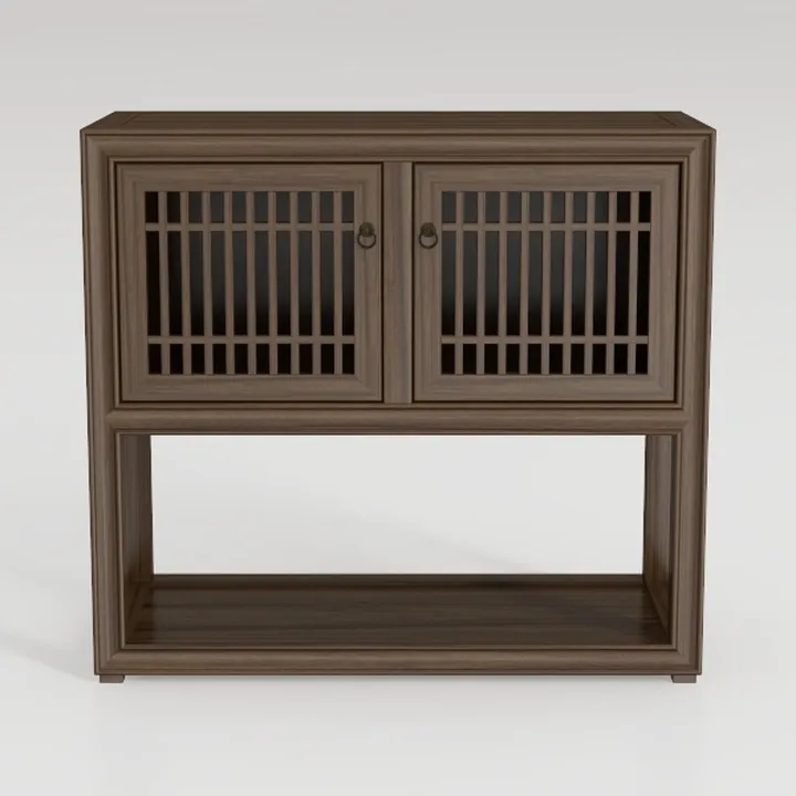 Grey Farmhouse Console Table for Entryway, Sofa