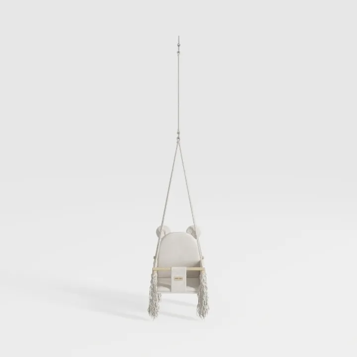 KOUBOO Hanging Rattan Swing Chair with Seat Cushio