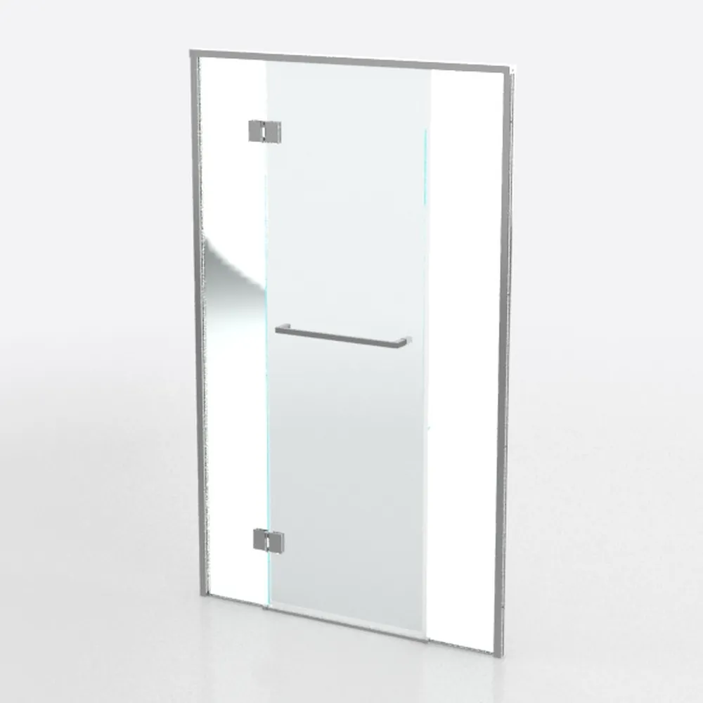 Sunrosa Pivot Shower Door, 33 2/8" -34" W x 76" H