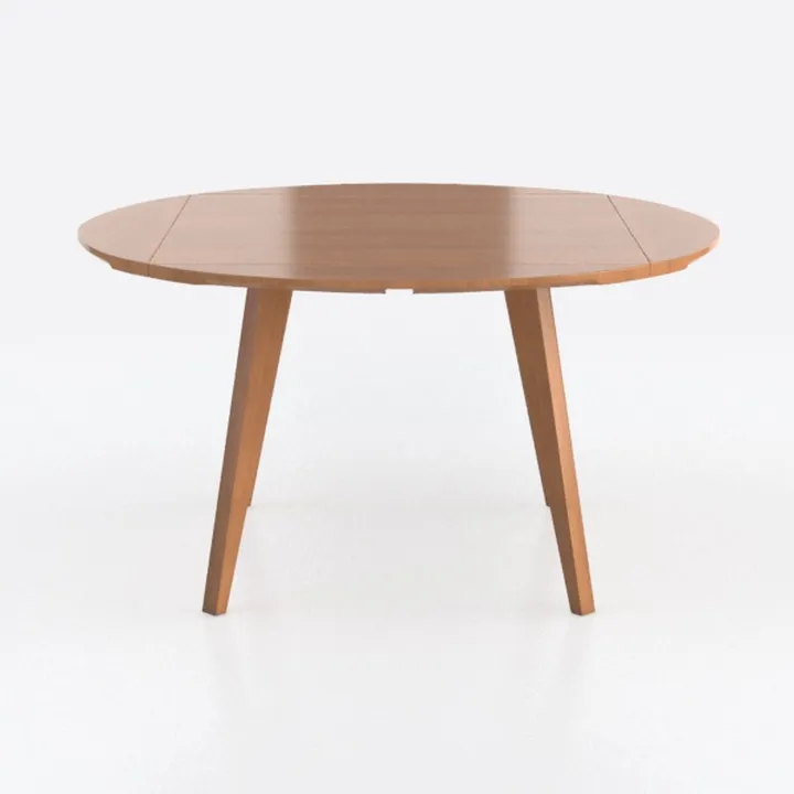 Jeffrey Brown Wood Dining Table