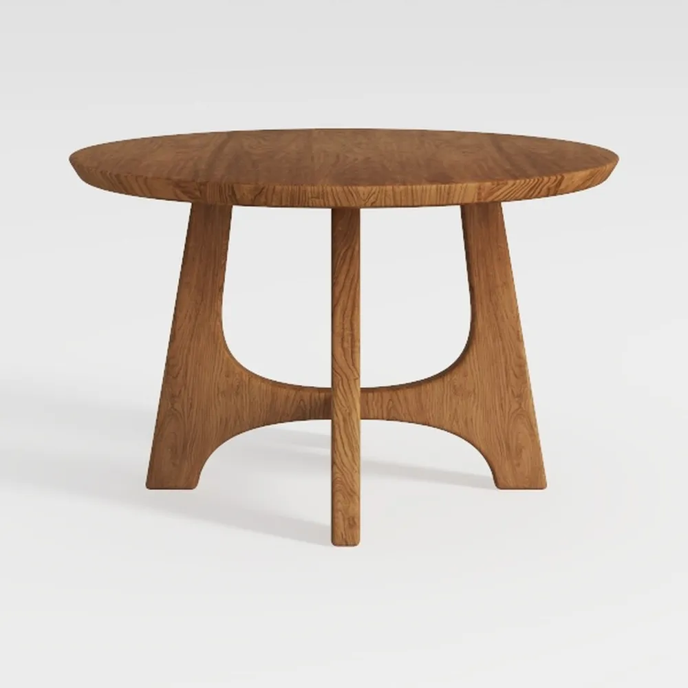 Tribesigns Round Dining Table Wood Kitchen Table