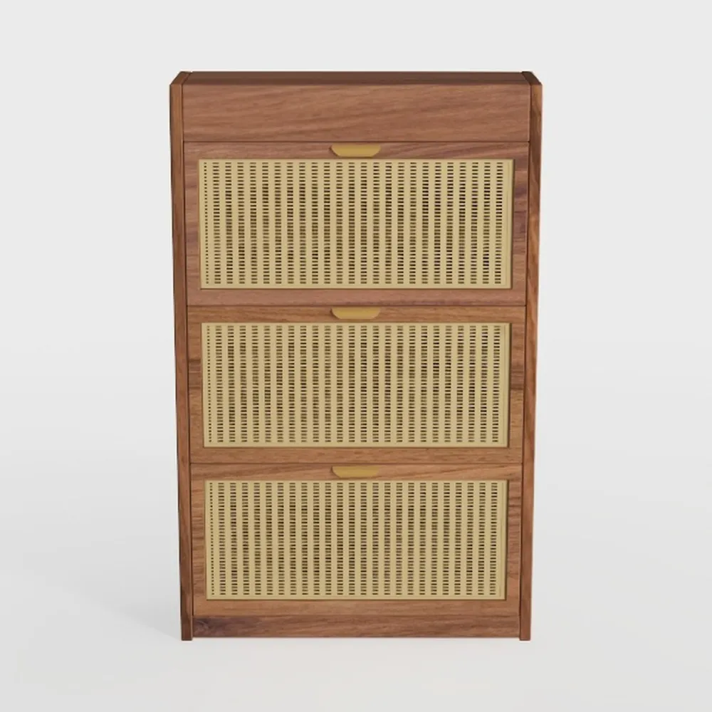 AOGLLATI Black Dresser for Bedroom with ChargingS