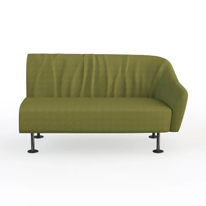 47" Loveseat Sofa, Small Couches for Small Spaces,