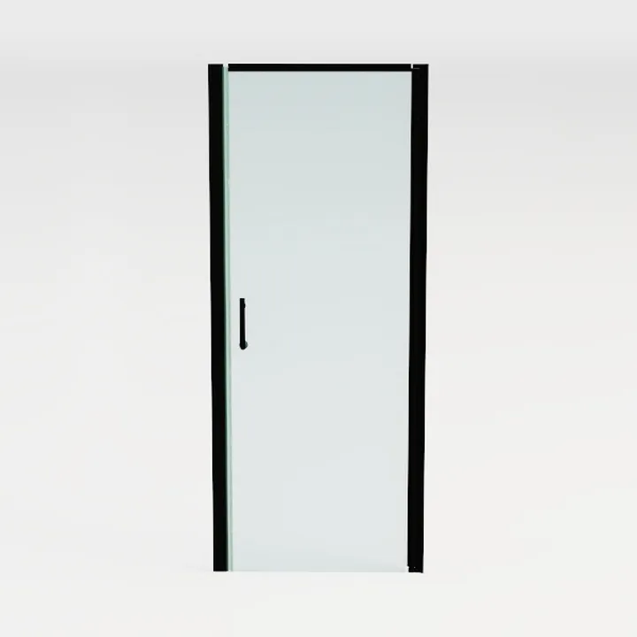 ELEGANT Semi-Frameless Pivot Shower Door 34 in