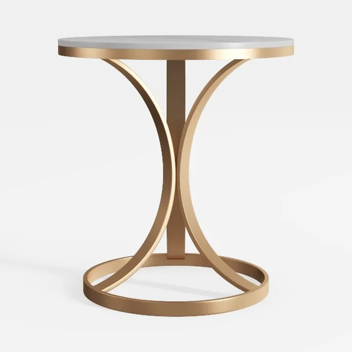 LITTLE TREE Round End Table, Side Accent Table for