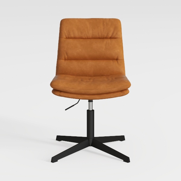Yaheetech PU Leather Comfortable Office Desk Chair