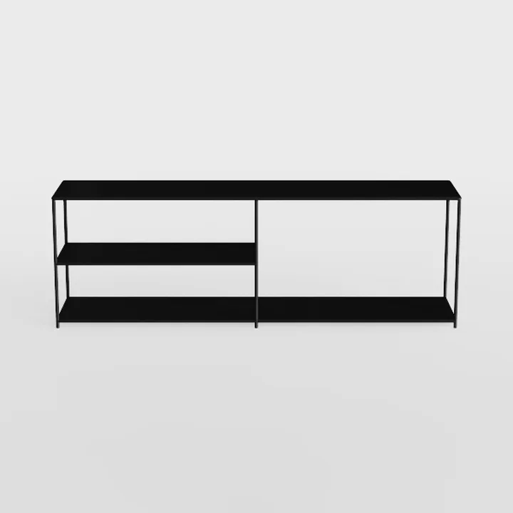 VECELO TV Stand with Power Outlets for Televisions