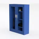 Palace Imports Solid Wood Bookcase - Floor Left 45 Degree View