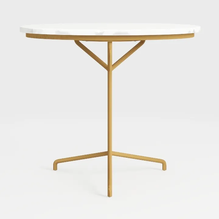 47.3-Inch Modern Rectangular Tempered Glass Dining