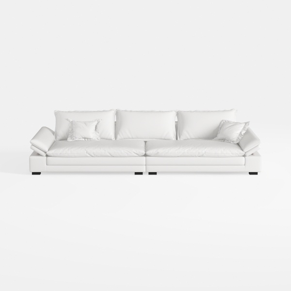 113.4" Modular Sectional Sofa,L Shaped Couch for