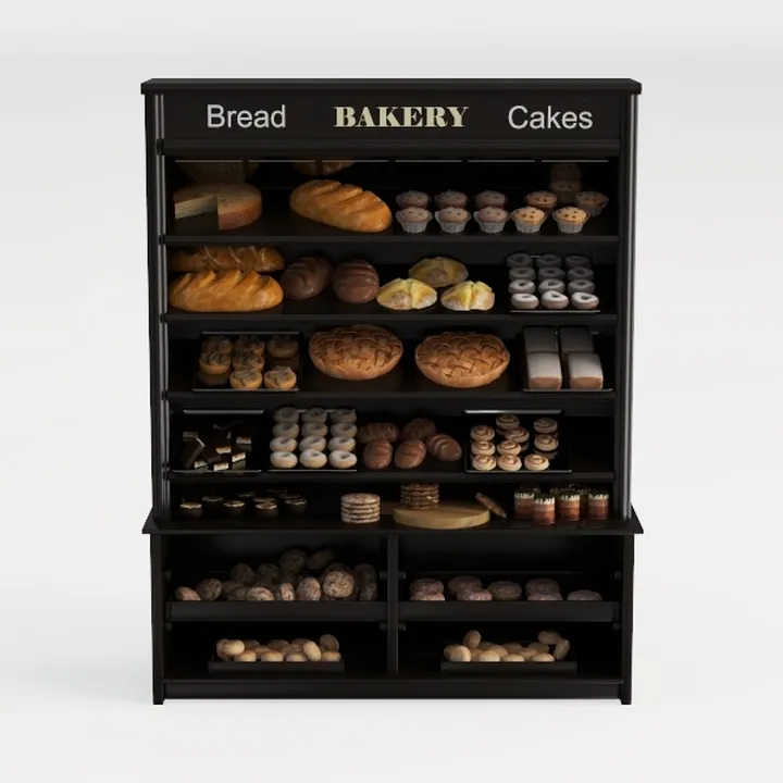 bread shelf-Bakery