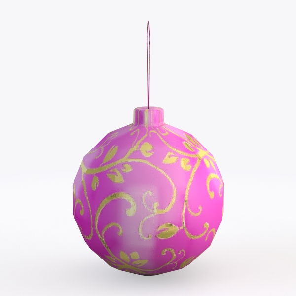Magenta ornament