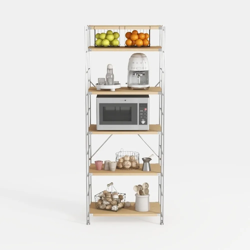 Furinno Turn-N-Tube 5-Tier Multipurpose Shelf