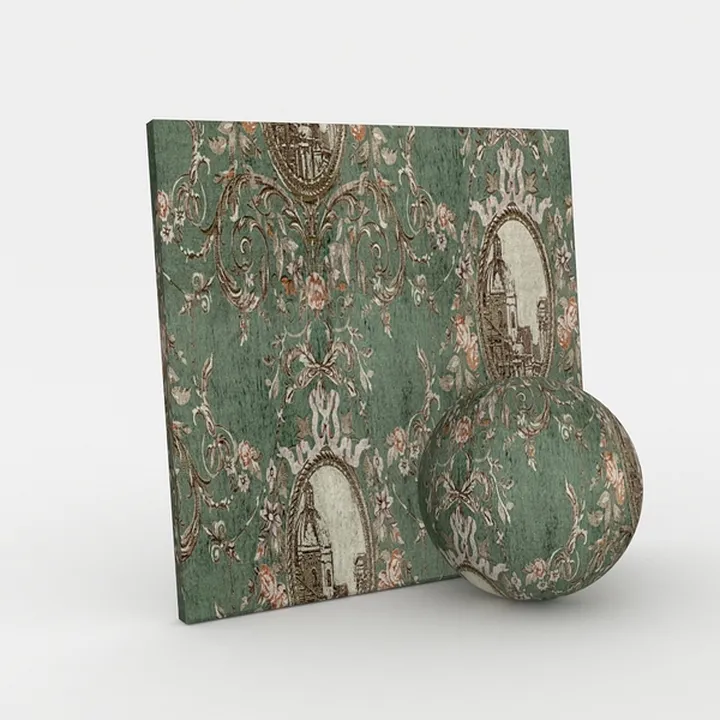 wall fabric-Designer WallpaperⅡ