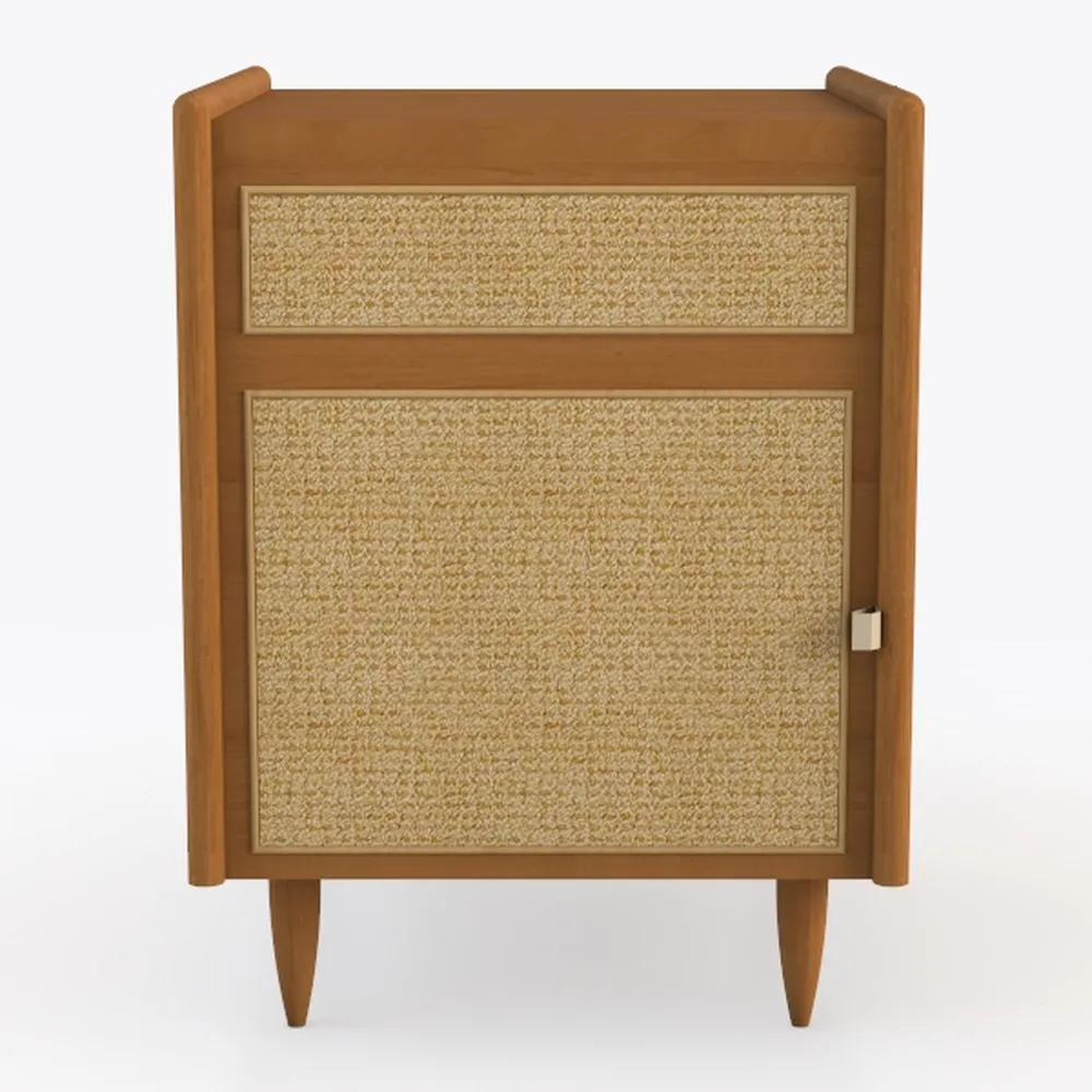 Baxton Studio Maclean Mid-Century Modern Rattan