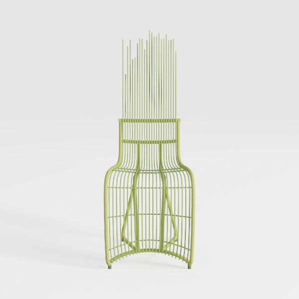 Chehoma Poltrona in Acciaio &#39;papayo&#39; Verde