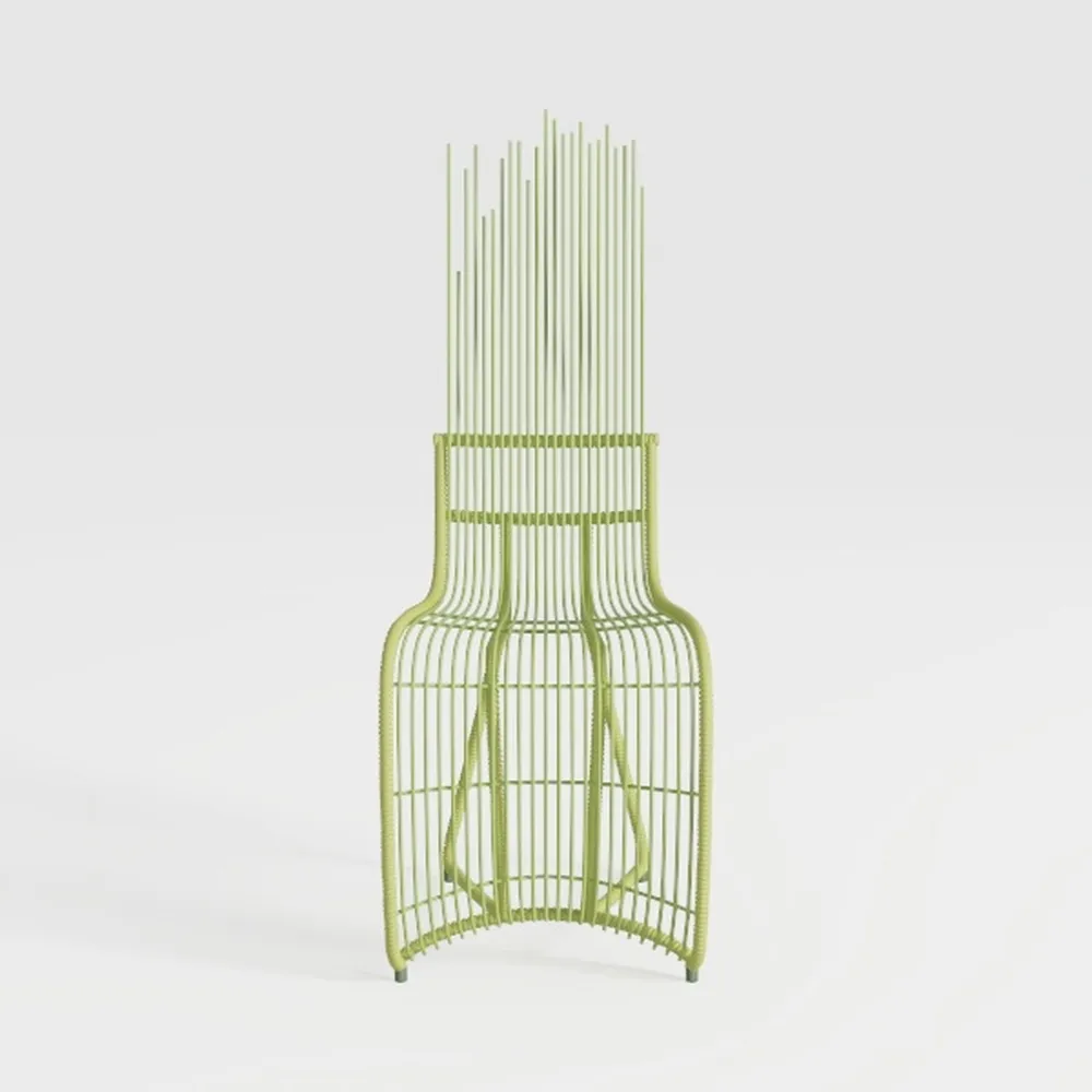 Chehoma Poltrona in Acciaio 'papayo' Verde