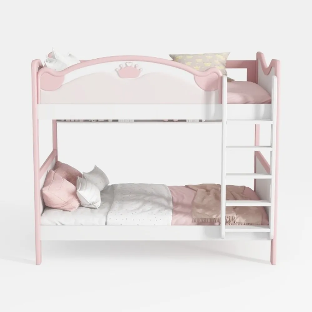 Angel Line Brandon Twin Over Twin Bunk Bed, White
