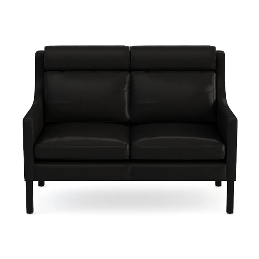 Tbfit 80" Mid Century Modern Couch, Faux Leather