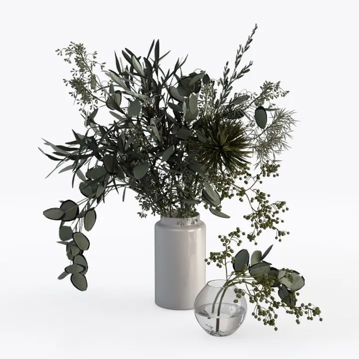 8.2 Inch Ceramic Vase, Terracotta Rustic Vase