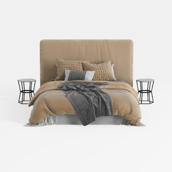 Pemberly Row Mid-Century Modern Velvet Upholstered