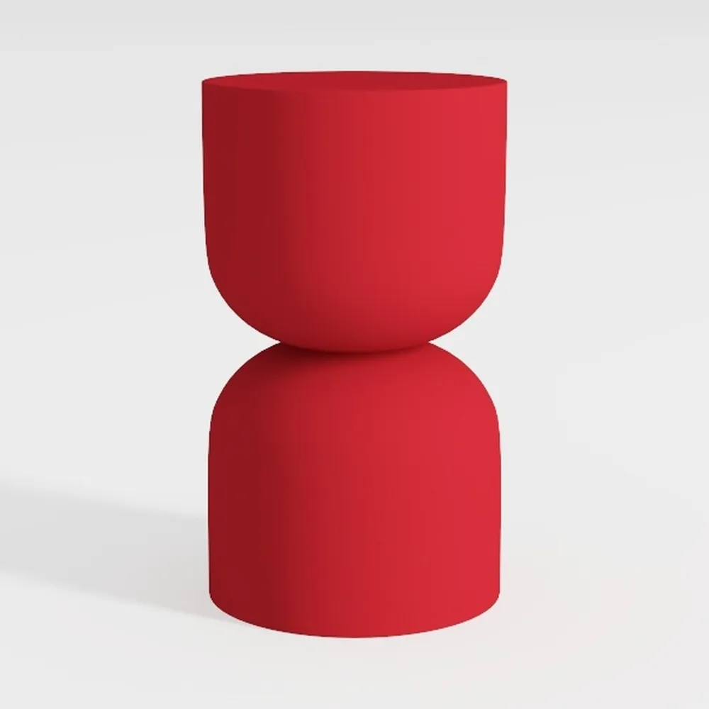 Wolkemer 4PCS 24x43 Inch Red Round Cocktail