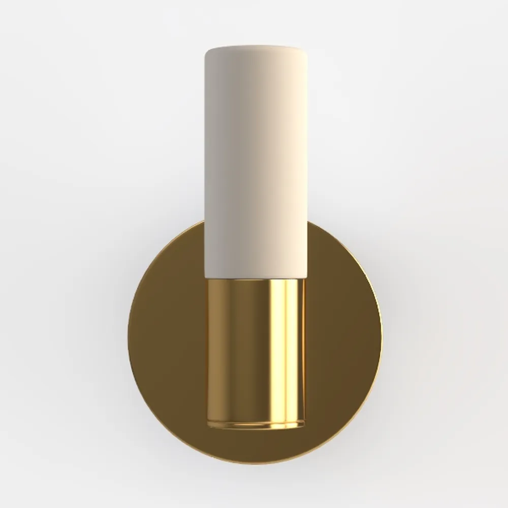 Gold Wall Sconces Set of Two 2-Light Modern Wall