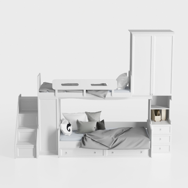 TREATLIFE HOME Maximize Space with White Finish Tw