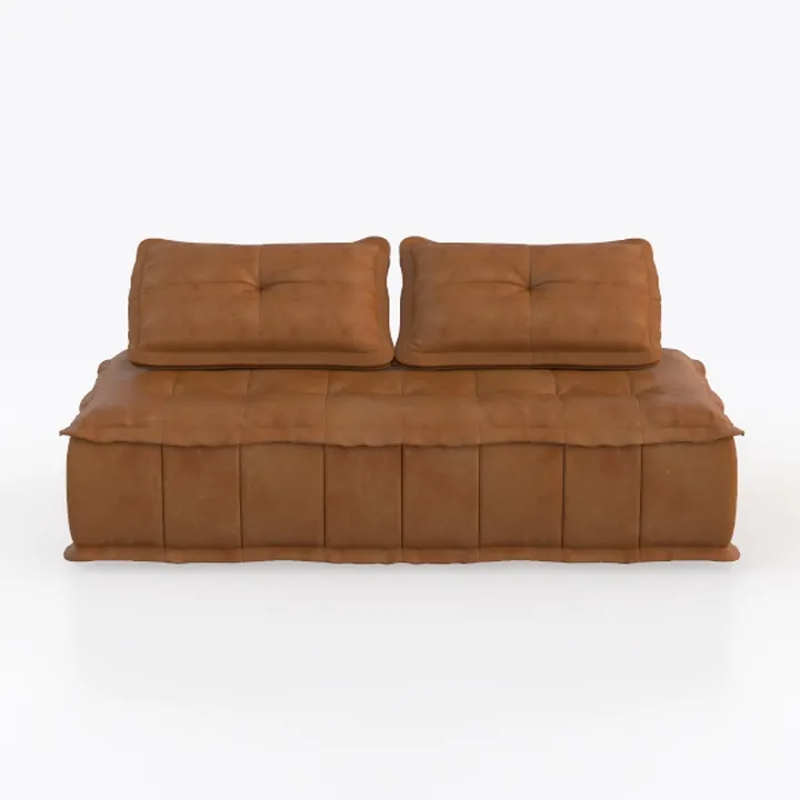 Foldable Three Person Fabric Sofa Bed, high Reboun