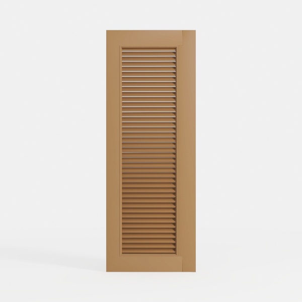 Ordinary window-TATA solid wood composite shutter -001 bronze