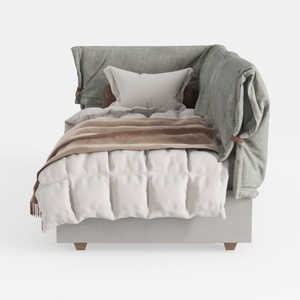 Antetek Convertible Sleeper Sofa Bed, 3 in 1 Velve