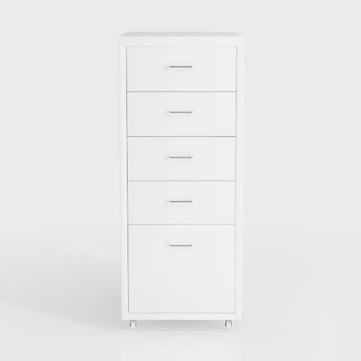 Furnulem White Tall Dresser for Bedroom,Vertical