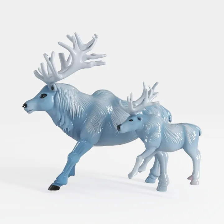 reindeer -ai generated