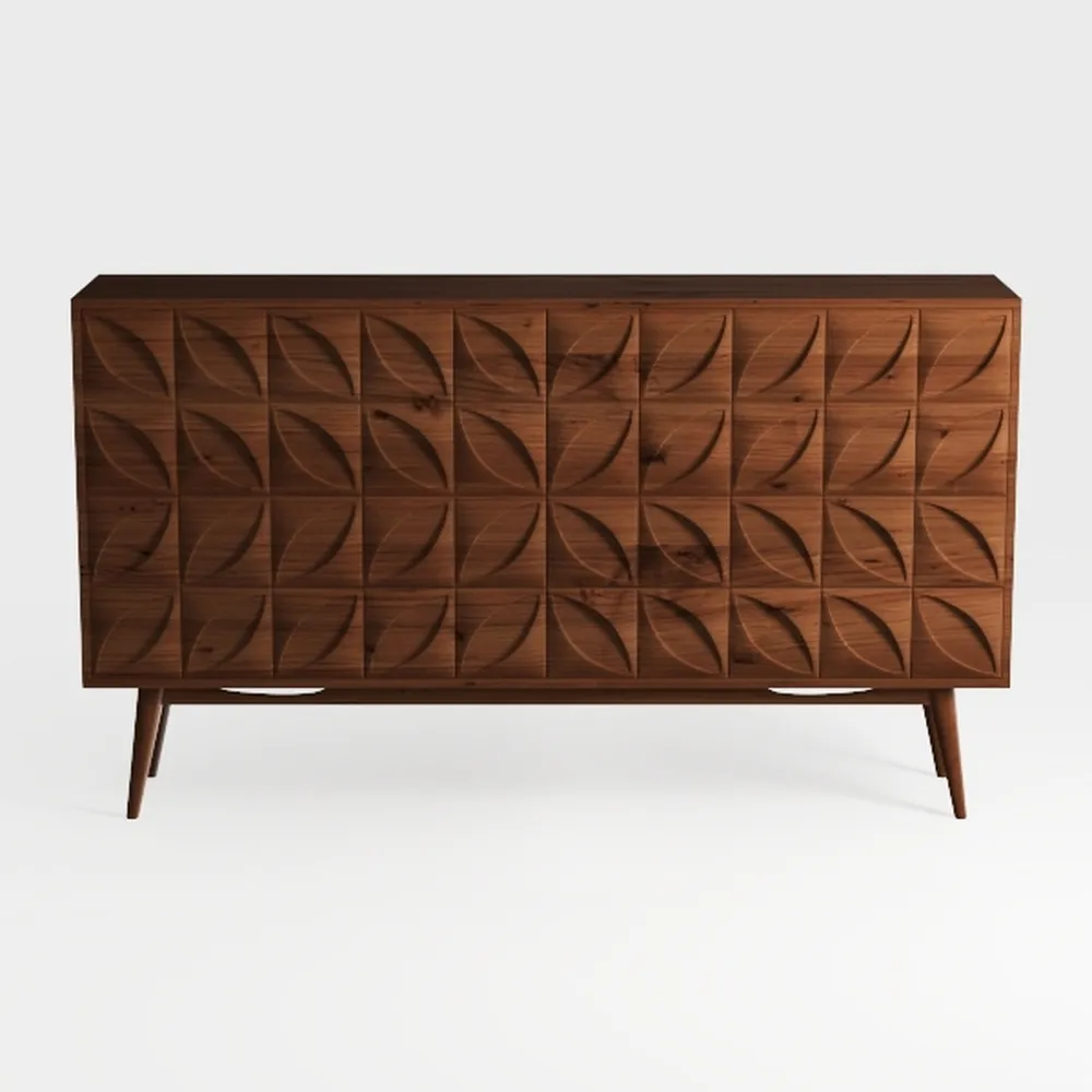 Sideboard Buffet,Mid Century Modern Storage